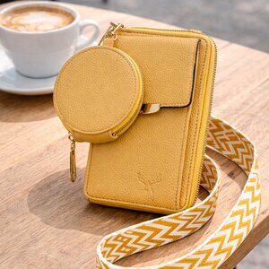 Artizanni Womens Crossbody Wallet Phone Case, BOXING DAY DEALS